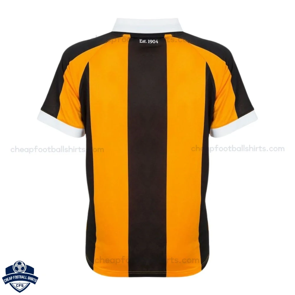 Hull City Home Men Cheap Football Shirt 2026/27 - Back View