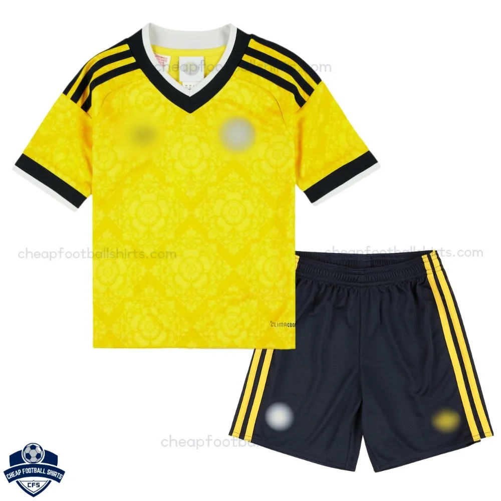 Leeds United Away Kids Cheap Football Kit 2026/27 - Front View