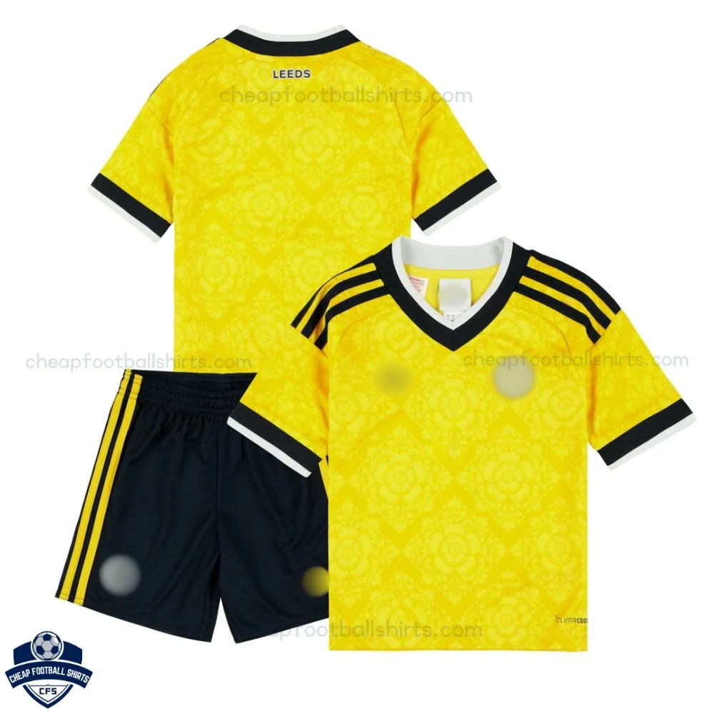 Leeds United Away Kids Cheap Football Kit 2026/27 - overview