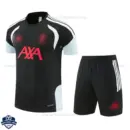 Liverpool Black Training Kids Cheap Football Kit 2026/27 - Front View