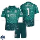 Liverpool Green Goalkeeper Kids Cheap Football Kit 2026/27 - A.BECKER 1 - overview