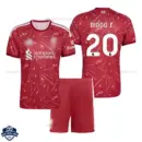 Liverpool Home Kids Cheap Football Kit 2026/27 - DIOGO J. 20 - overview