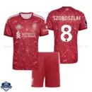 Liverpool Home Kids Cheap Football Kit 2026/27 - SZOBOSZLAI 8 - Overview