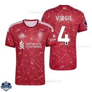 Liverpool Home Men Cheap Football Shirt 2026/27 - VIRGIL 4 - Overview