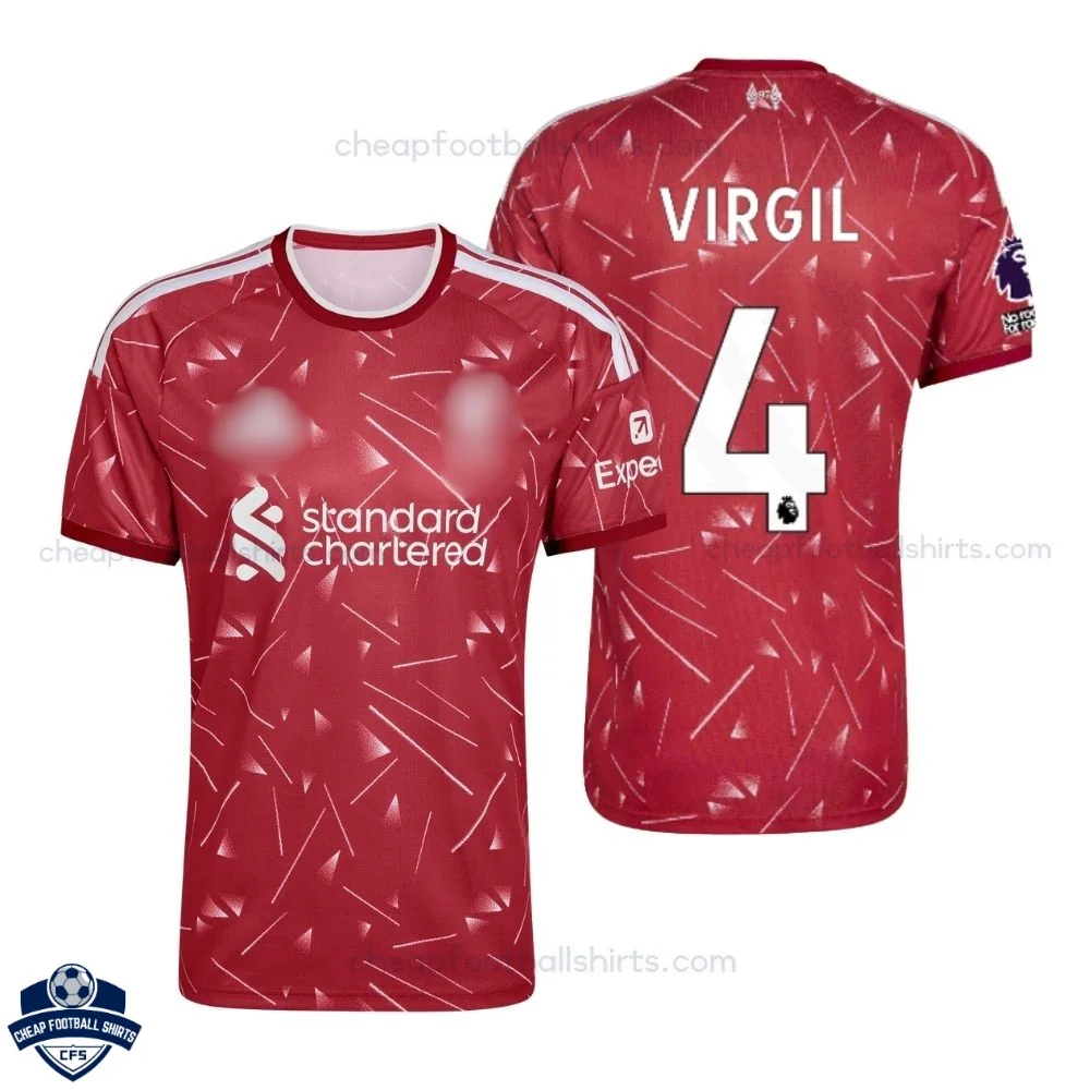 Liverpool Home Men Cheap Football Shirt 2026/27 - VIRGIL 4 - Overview
