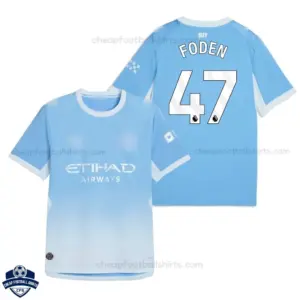 Manchester City Home Men Cheap Football Shirt 2026/27 - FODEN 47 - Overview