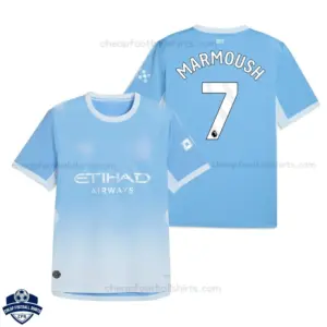 Manchester City Home Men Cheap Football Shirt 2026/27 - MARMOUSH 7 _ Overview