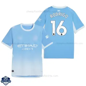Manchester City Home Men Cheap Football Shirt 2026/27 - RODRIGO 16 - Overview