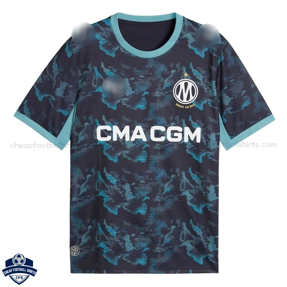 Olympique Marseille Away Men Cheap Football Shirt 2026/27 - Front View