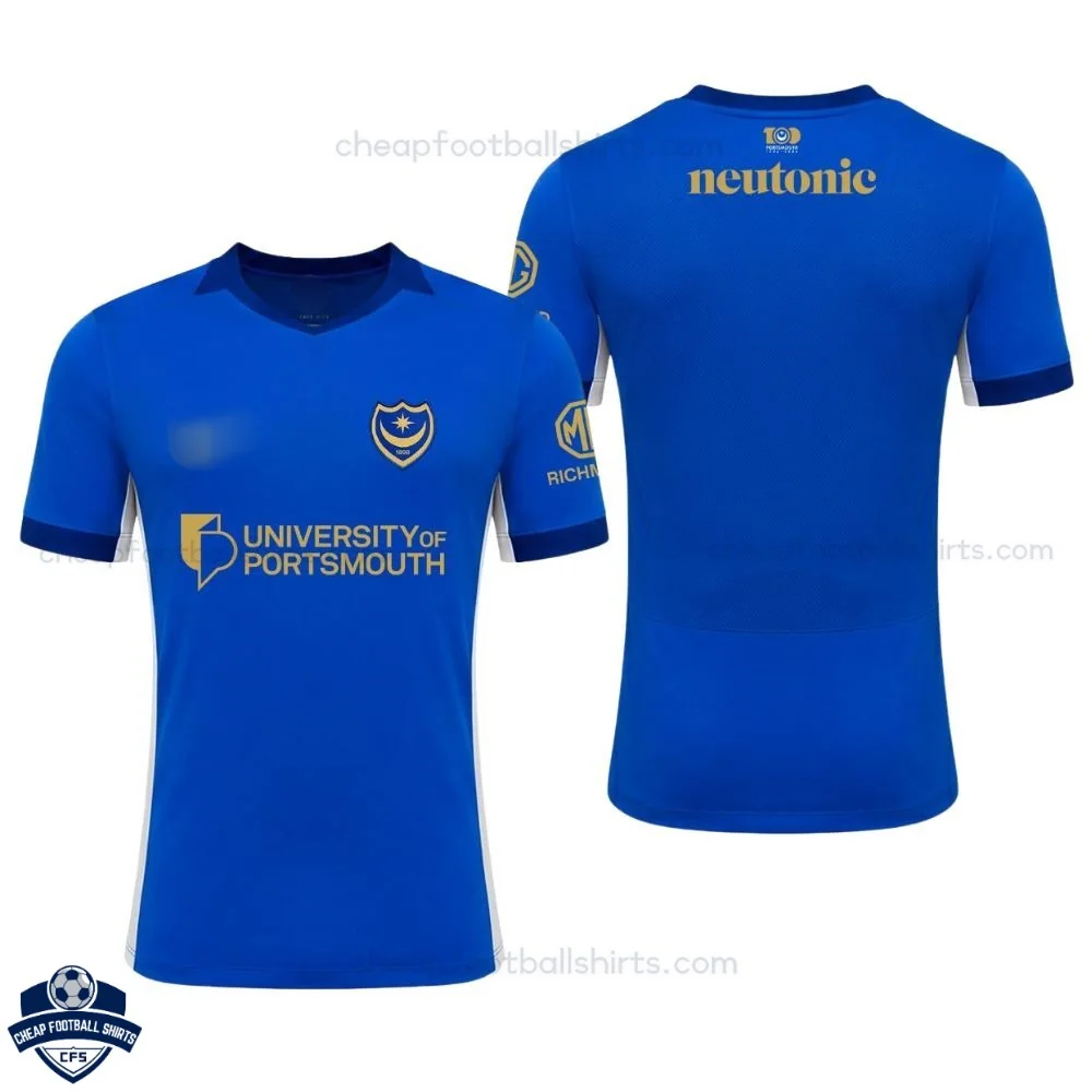 Portsmouth Home Men Cheap Football Shirt 2026/27 - Overview