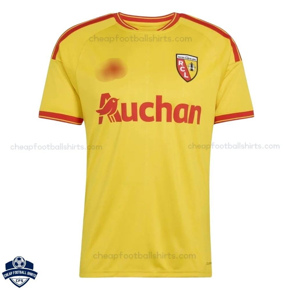 RC Lens Home Men Cheap Football Shirt 2026/27 - Front View