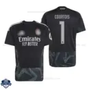 Real Madrid Black Goalkeeper Men Cheap Football Shirt 2026/27 - COURTOIS 1 - Overview