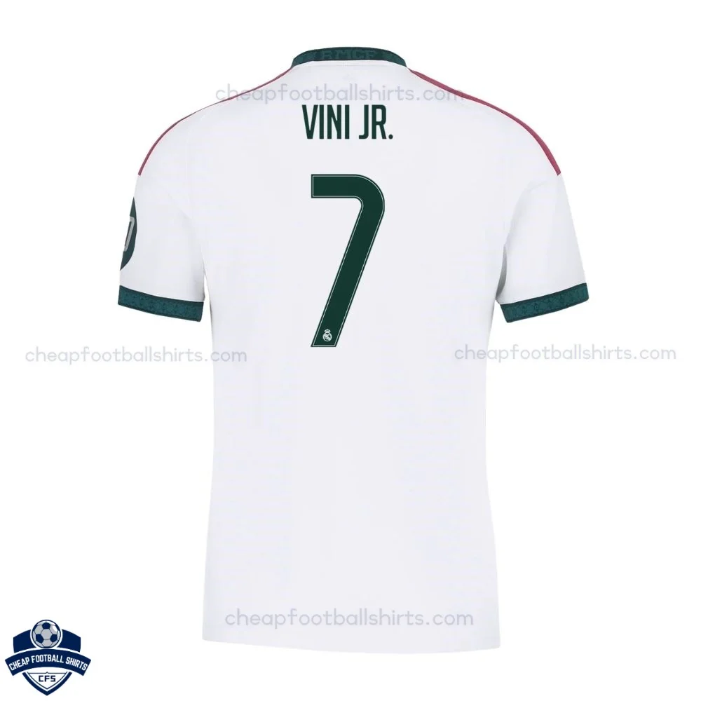 Real Madrid Home Men Cheap Football Shirt 2026/27 - VINI JR. 7 - Back View