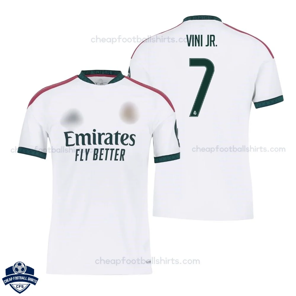 Real Madrid Home Men Cheap Football Shirt 2026/27 - VINI JR. 7 - Overview