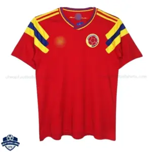 Retro Colombia Away Men Cheap Football Shirt 1990- Front View