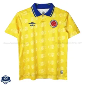 Retro Colombia Home Men Cheap Football Shirt 1994- Front View