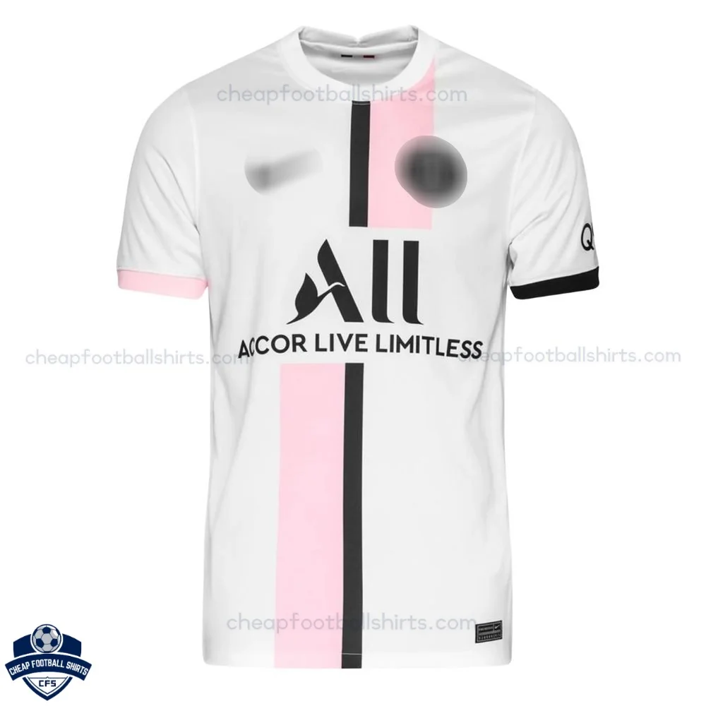 Retro PSG Away Men Cheap Football Shirt 2021/22 - front view