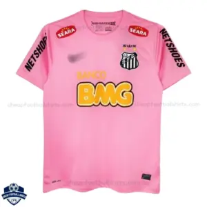 Retro Santos Fourth Men Cheap Football Shirt 2012/13- Front View