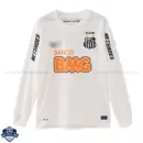 Retro Santos Home Men Cheap Football Shirt 2012/13 Long Sleeve- Front View