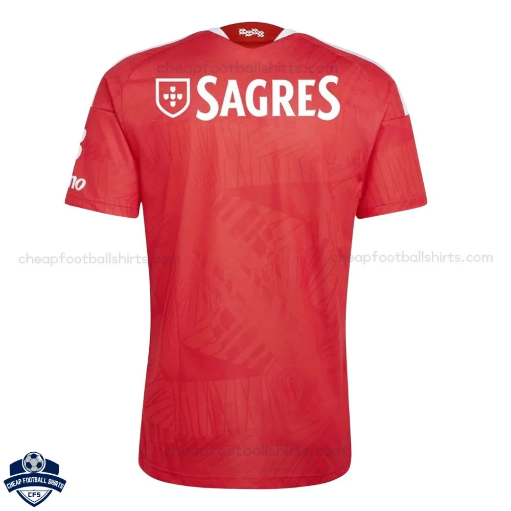 Benfica Home Men Cheap Football Shirt 2026/27- back view