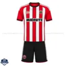 Sheffield United Home Kids Cheap Football Kit 2026/27 - Front View