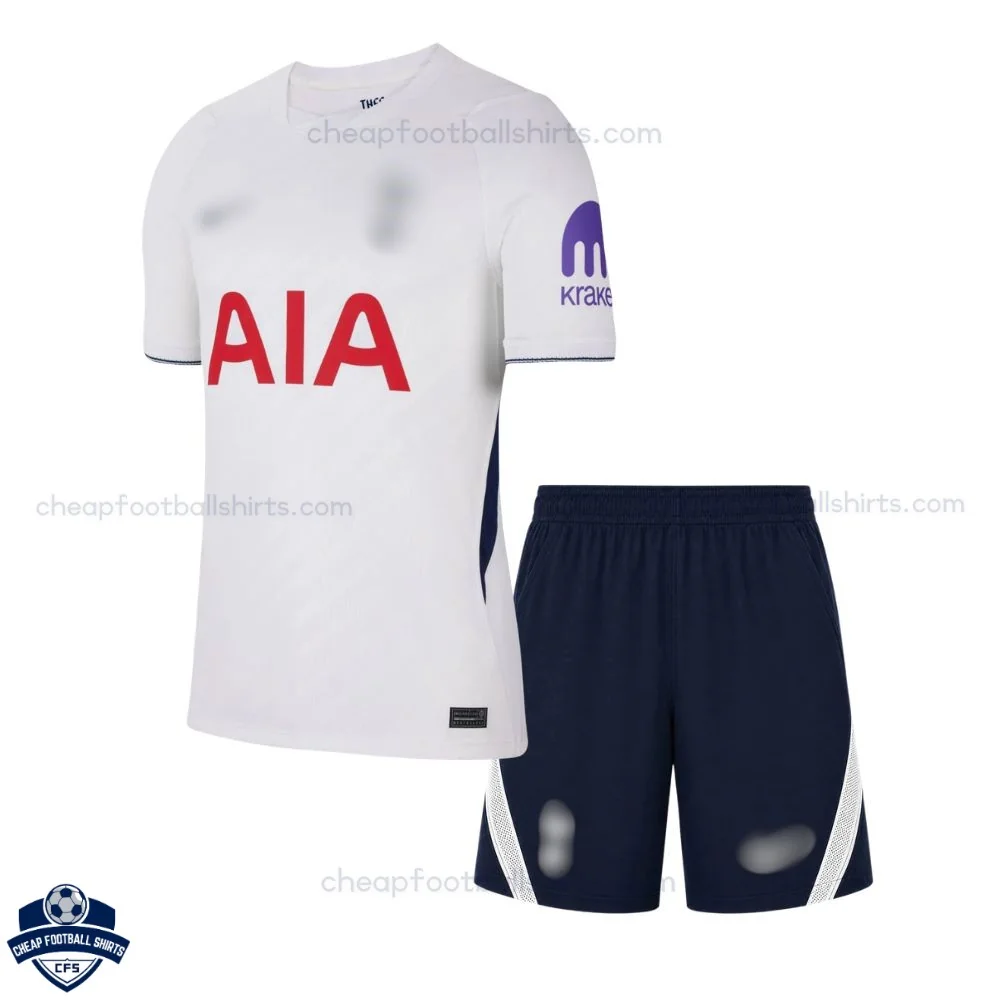 Tottenham Hotspur Home Kids Cheap Football Kit 2026/27 - Front View