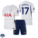Tottenham Hotspur Home Kids Cheap Football Kit 2026/27 - ROMERO 17 - Overview