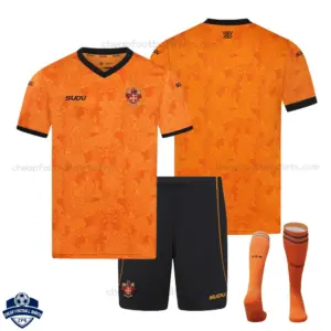 Wolves Home Kids Cheap Football Kit 2026/27 - Overview