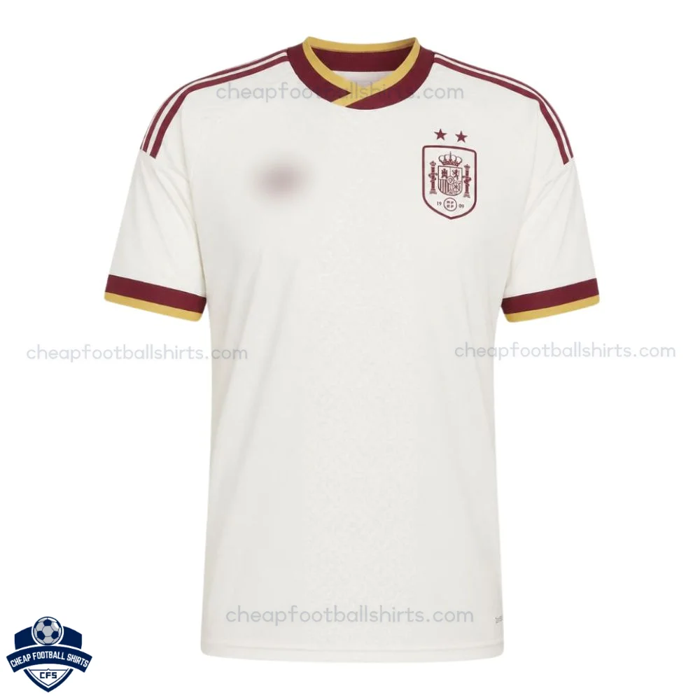 Spain FIFA World Cup Champion 2026 Away Men Cheap Football Shirt - Front view