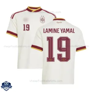 Spain World Cup LAMINE YAMAL 19 Away Football Shirts 2026