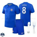 Chelsea Home Kids Cheap Football Kit 2026/27 - ENZO 8 - overview
