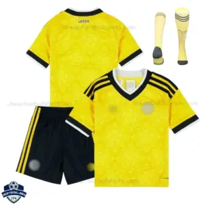 Leeds United Away Kids Cheap Football Kit 2026/27 - overview