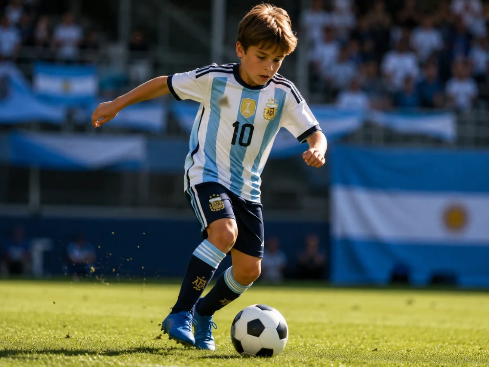 Messi-inspired shirt gift pack