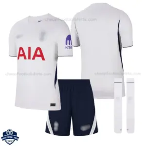 Tottenham Hotspur Home Kids Cheap Football Kit 2026/27 - Overview