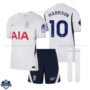 Tottenham Hotspur Home Kids Cheap Football Kit 2026/27 - MADDISON 10 - Overview