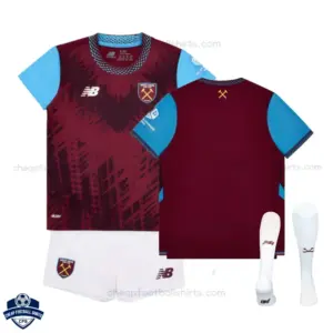 West Ham United Home Kids Cheap Football Kit 26/27 - Overview