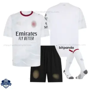 AC Milan Away Kids Cheap Football Kit 2026/27 - Overview