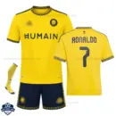 Al Nassr Home Kids Cheap Football Kit 2026/27 - RONALDO 7 - Overview