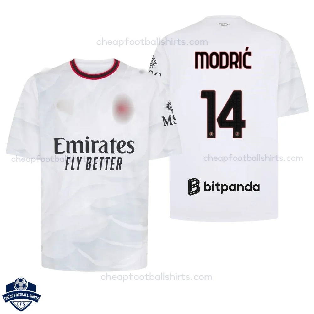 AC Milan Away Men Cheap Football Shirt 2026/27 - MODRIĆ 14 - Overview