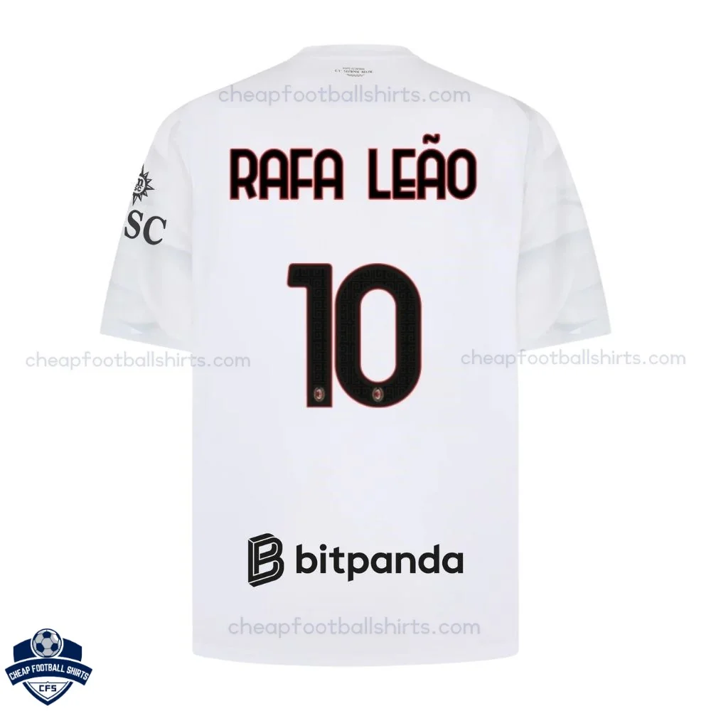 AC Milan Away Men Cheap Football Shirt 2026/27 - RAFA LEÃO 10 - Back View