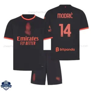 AC Milan Third Kids Cheap Football Kit 2026/27 - MODRIĆ 14 - Overview