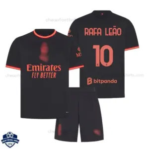 AC Milan Third Kids Cheap Football Kit 2026/27 - RAFA LEÃO 10 - Overview