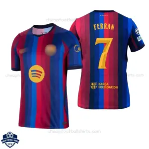 Barcelona Home Men Cheap Football Shirt 2026/27 - FERRAN 7 - Overview
