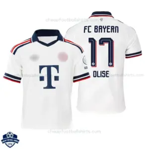 Bayern Munich Away Men Cheap Football Shirt 2026/27 - OLISE 17 - Overview