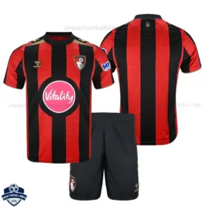 Bournemouth Home Kids Cheap Football Kit 2026/27 - Overview
