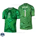 Brazil World Cup 2026 Green Goalkeeper Men Cheap Football Shirt - A.BECKER 1 - Overview
