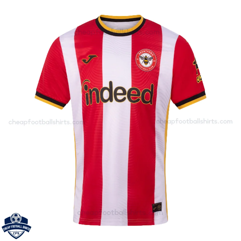Brentford Home Men Cheap Football Shirt 2026/27 - Front view