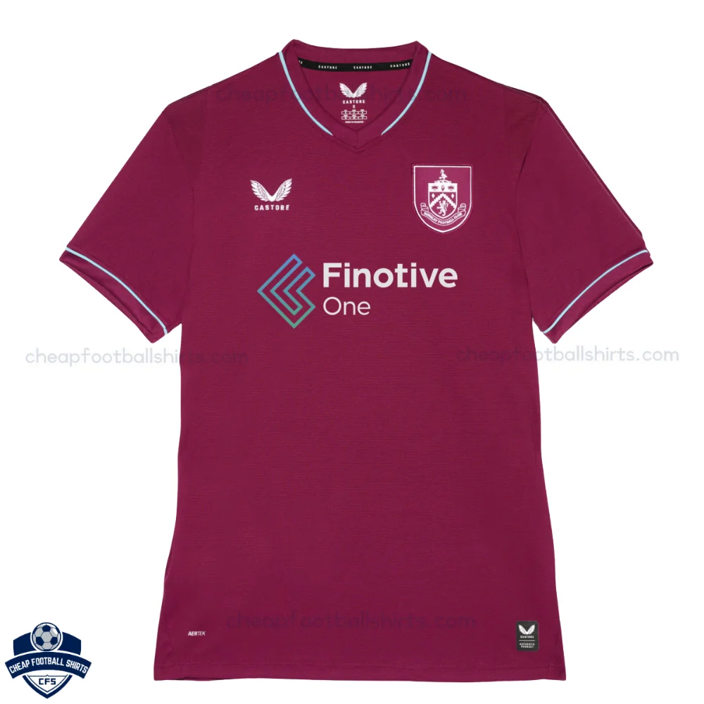 Burnley Home Men Cheap Football Shirt 2026/27 - Front View