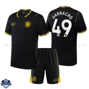 Chelsea Away Kids Cheap Football Kit 2026/27 - GARNACHO 49 - Overview