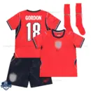 England World Cup 2026 Away Kids Cheap Football Kit - GORDON 18 - Overview